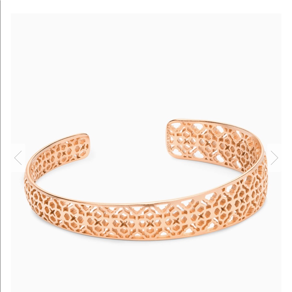 Kendra Scott Uma cuff bracelet in rose gold